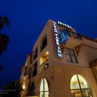 An exterior photo of the Ocean Park Inn in San Diego.