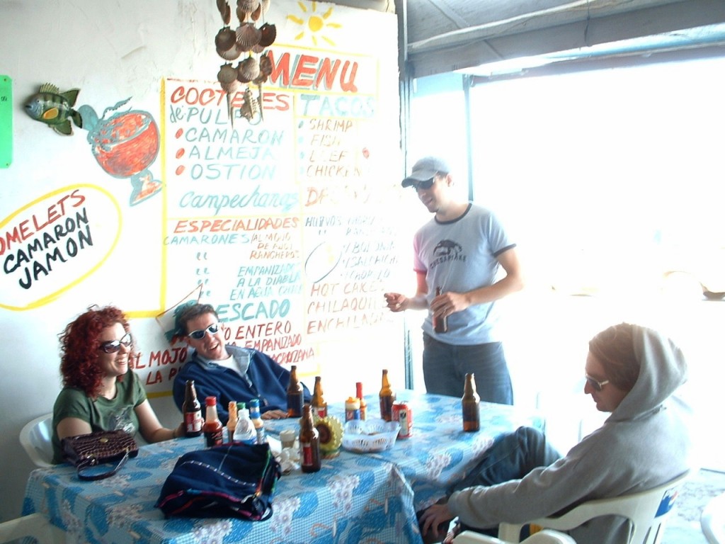 Breakfast in San Felipe.