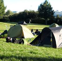 Camping in Iceland