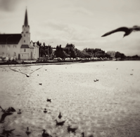 Frikirkjan Church on Tjornin lake in Reykjavik, Iceland – Somewhere In Time