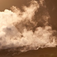 Thermal activity above 15K at sunrise. Notice the lack of Yellowstone-style guardrails.