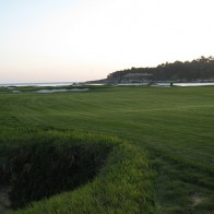 Pebble Beach-California A fairway at Pebble Beach, California.