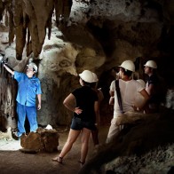 Caving at Aktun Chen in Riviera Maya Mexico