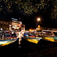 Amsterdam at night