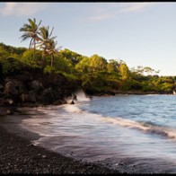 Black Sand Beach, Maui Black Sand Beach, Maui