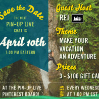 Pin Up Live Pinterest Save the Date for REI